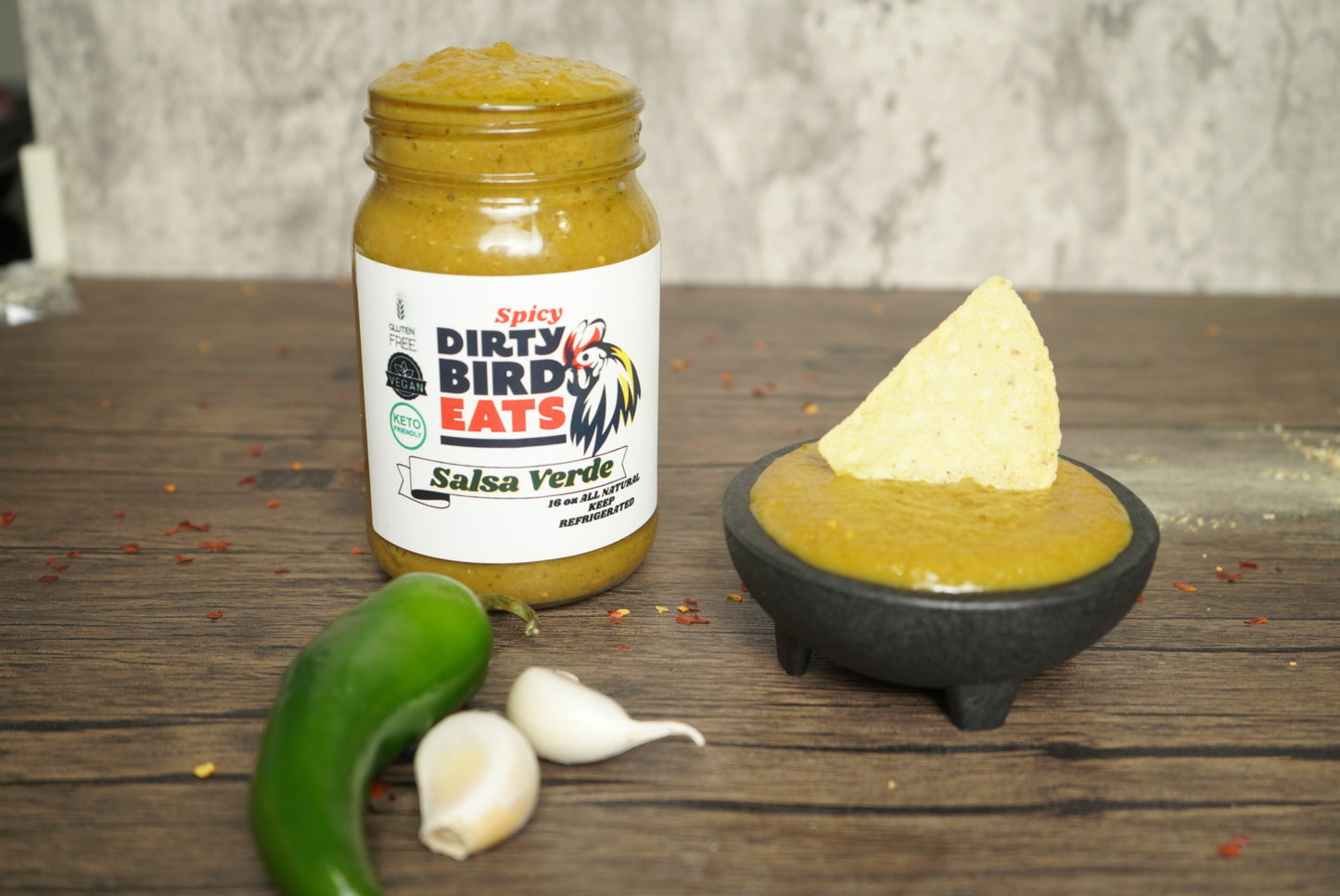 Hot Salsa Verde Smoked